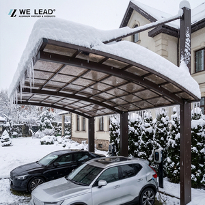 Abri de jardin pour véhicules, abri de voiture, abri de jardinage, structure en alliage robuste, montage facile, imperméable - Product Image 1