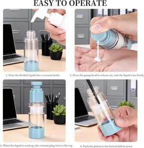 Flacon pulvérisateur transparent personnalisé de haute qualité pour cosmétiques, 100 ml, 150 ml, 200 ml, 250 ml, en plastique PET - Product Image 3