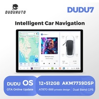 Navifly DUDUAUTO Autoradio universel 2Din avec écran tactile QLED, lecteur de musique, navigation automobile, multimédia pour benz BMW AUDI toyota vw Kia