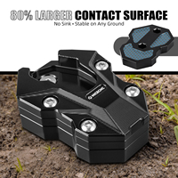 NICECNC Extension de béquille latérale de 0,5 pouce à conception divisée pour BMW R1300 GS GSA avec réglage de hauteur adaptatif 2024-2025