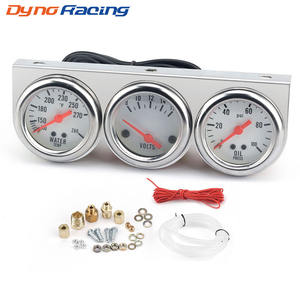Instrument combiné triple jauge de 52 mm, jauge mécanique de température de l'eau, de pression d'huile et de tension pour 2 pouces pour Auto Meter - Product Image 5