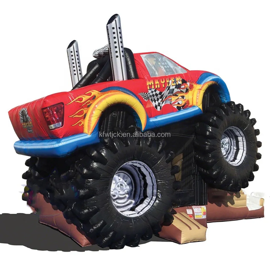 supplier maker of inflatable grave digger monster truck bouncy house bouncer house