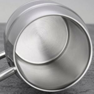 Creative 304 Stainless Steel Barrel Drinking <b>Mug</b> Tankard Stein <b>Double</b> <b>Wall</b> Mirror Polishing Insulated Beer <b>Mugs</b> - Product Image 3