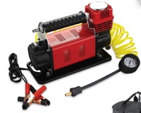 HF102-15 Heavy-Duty Multi-Functional ABS Compressor 12V Auto Inflatable Air Pump Tire Pressure Monitor Emergency Light