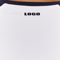 T-shirt de sport à manches courtes, compression, coupe ajustée, yoga, pour femmes, couleur personnalisée OEM
