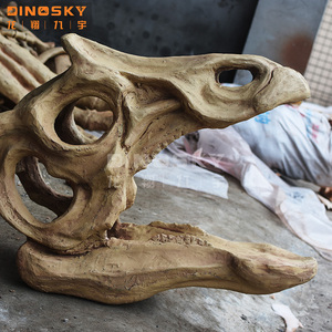 Grande simulation <span class=keywords><strong>de</strong></span> <span class=keywords><strong>tyrannosaure</strong></span> Rex, modèle <span class=keywords><strong>de</strong></span> squelette <span class=keywords><strong>de</strong></span> tête <span class=keywords><strong>de</strong></span> dinosaure, spécimen pour exposition du british - Product Image 3