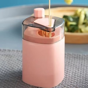 Living Room Bedroom Toothpick Box Hotel Office <b>Tooth</b> <b>Pick</b> Large Capacity Dispenser Tabletop Dustproof Organizer Container - Product Image 5