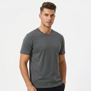 T-Shirt da Uomo in Jersey 100% Cotone di Alta Qualità, Vestibilità Regolare, Collo Tondo, 200g, Traspirante, Asciugatura Rapida, Manica Corta - Product Image 3