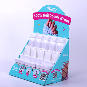 Custom <strong>Design</strong> 3-Tier Rotating Corrugated Cardboard PDQ Display Box for Retail Store Modern Style Cosmetic Paper Counter <strong>Top</strong> - Product Image 2