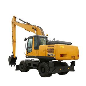 Excavatrice sur roues chinoise de 20 tonnes XE210WLL, capacité de la benne de 0,86 m³, puissance du moteur de 129 kW, excavatrice sur roues à long bras - Product Image 2