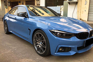 Vinilo Satinado para Envoltura de Automóviles, Color Azul Abu Dhabi, PET de Alto Brillo, con Liberación de Aire, Auto-Reparable, para Envoltura Completa de Automóviles, Película que Cambia de Color - Product Image 2