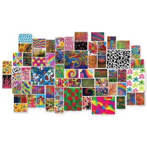 Indie Room Decor Art 50 Postcards Wall Collage Kit Aesthetic Pictures Album Music