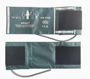 Brazalete de Presión Arterial Reutilizable Caremed, Talla Mediana para Adultos, Tubo Único Infrarrojo Lejano Certificado CE de 25-35 cm - Product Image 1
