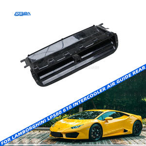 Conduit d'air arrière pour Lamborghini Huracan LP580 610, neuf, en plastique noir, cache arrière d'intercooler, OE 4T0121334C - Product Image 2