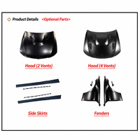 Kit de carrosserie pour BMW Série 3 E90 2005-2008, style M3 Competition, pare-chocs avant et arrière, capot, kit de conversion, vente en gros