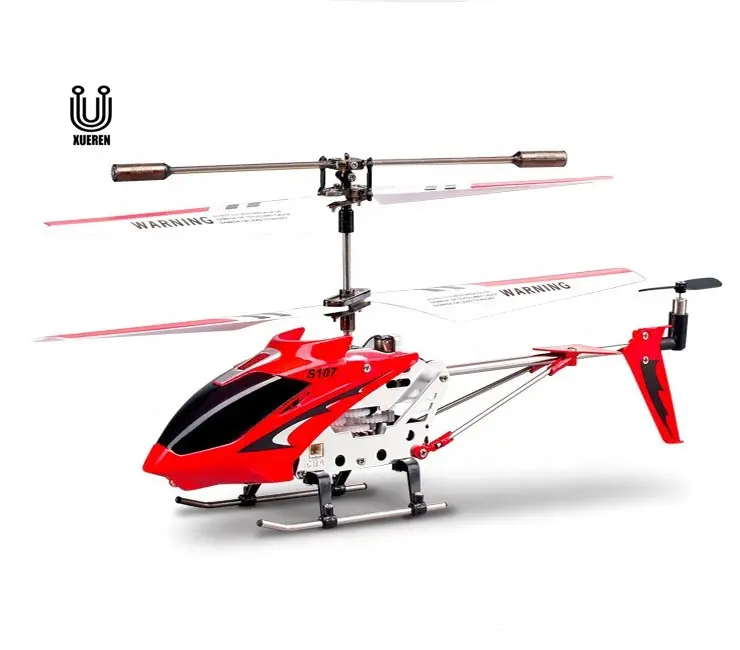 Горячая продажа Syma S107G 3-канальный пульт дистанционного управления RC вертолет Встроенный гироскоп открытый с гироскопом игрушки подарок