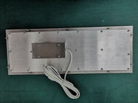 Clavier métallique industriel robuste, étanche IP65, 103 touches, montage sur panneau avant, numérique, Interface USB