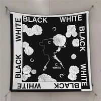 Foulard carré 90x90 cm 2025 – Voile de plage, foulard de danse, foulard tissé de luxe personnalisé pour femme – Vente en gros