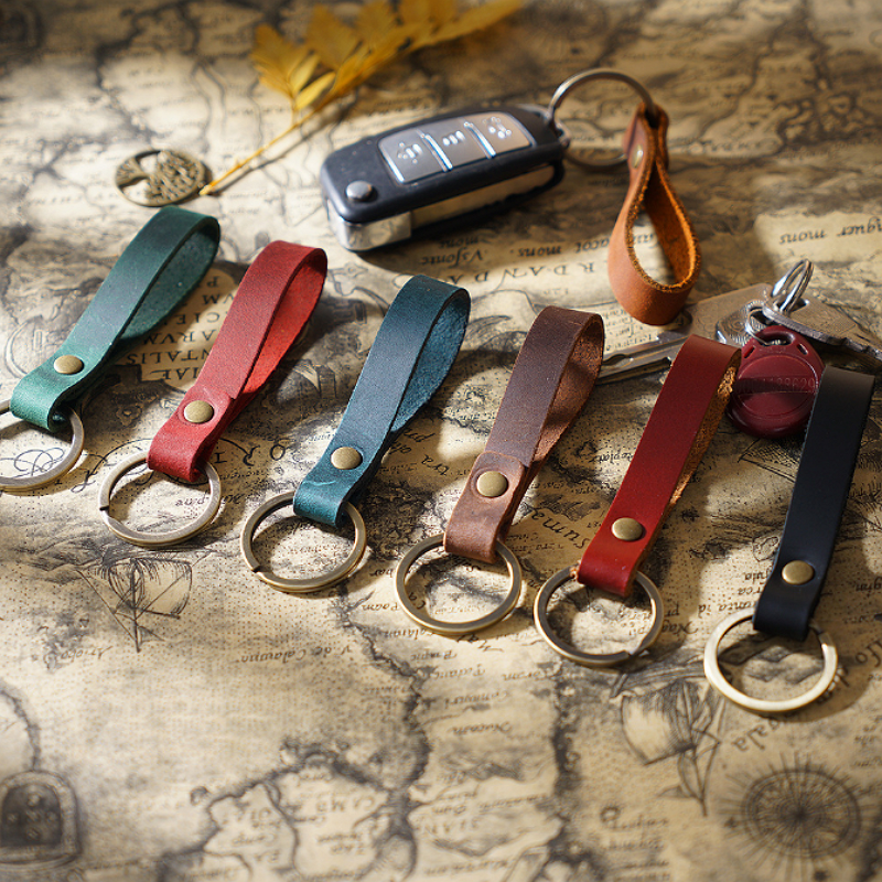 Portable Handmade Car Key Cover Wrist