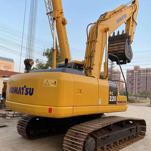 KOMATSU PC220 Mini excavatrice Cummins Engine haute qualité rentable Kawasaki Offre Spéciale hydraulique prix bon marché d'excavatrice utilisée - Product Image 1