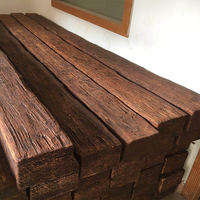 Faisceaux de bois décoratives imitation bois, 3000x120x90mm, vente en gros
