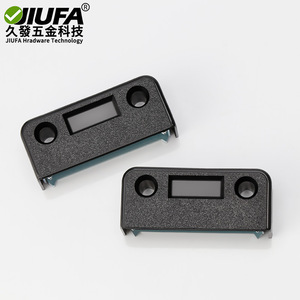 Jiufa 90 Degree Corner Connector Plastic <b>Cabinet</b> Bracket For Cupboard Furniture Joining Fixing Support White Brown <b>Black</b> - Product Image 2