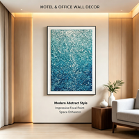 Vente en gros pour projets hôteliers : Art mural 3D abstrait moderne fait main et personnalisé, encadré en bois, en copeaux de bois et sur toile de papier, pour décoration intérieure