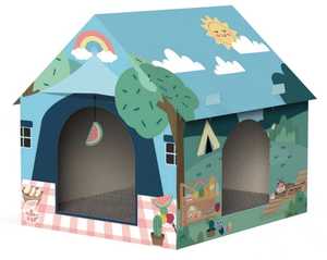 Casa de Campaña para Gatos con Diseño de <span class=keywords><strong>Bosque</strong></span> - Adorable Cueva Interior para Gatos con Diseño de Dibujos Animados, Escondite para Mascotas - Product Image 3