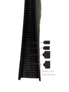 Juego de Cubierta Protectora Antipolvo y Tapones de Silicona para Accesorios, Repuestos, Negro/Rojo/Azul, 2025 - Product Image 3