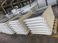 Fourniture en gros de fenêtres et de portes de maison coulissantes à double vitrage UPVC blanc à battant économique