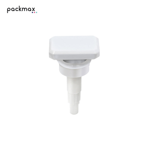 Block-shaped head, built-in threaded switch, 28-tooth PP lotion pump head for conditioner, shampoo & shower gel - Product Image 3