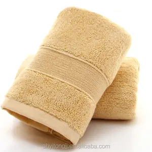 100% 环锭纺纯棉浴巾 (70 x 140厘米mm) 高吸水速干浴巾超柔软酒店品质毛巾 (棕色)