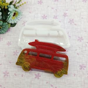 Moldes de fundición de resina hechos a mano para adornos decorativos DIY estilo Ins herramientas de escritorio de silicona molde de Papá Noel - Product Image 4