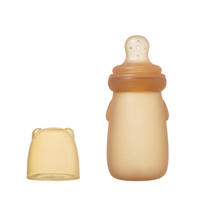 Biberon cuillère en silicone pour bébé, idéal pour les nourrissons, vaisselle complémentaire, cuillère à presser pour l'alimentation