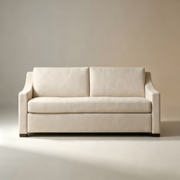 Massivholz-Schlafsofa OEM Maßgefertigt Multifunktionales Luxus-Wohnzimmermöbel Klassisches Sofa mit Schrägarmlehne für den Heimgebrauch