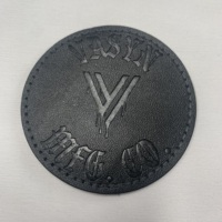 Logo de lettre en relief 2D/3D personnalisé, patchs en cuir PU personnalisés pour vêtements et Jeans