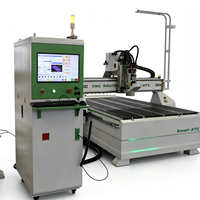 Router CNC ATC RC1530L-ATC con Gabinete de Control Completo, Máquina para Trabajar la Madera, para Procesamiento de Madera Sólida y MDF