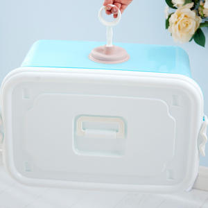 Desatascador de fregadero nórdico azul con mango de desatascador para eliminar obstrucciones de cabello, práctica herramienta de succión para tanques de agua - Product Image 1