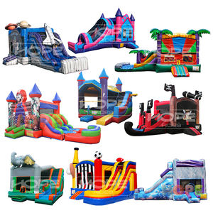 Location extérieure commerciale à double voie Combo en marbre Château gonflable de <span class=keywords><strong>Bouny</strong></span> Maison de rebond et location de fête de toboggan aquatique - Product Image 6