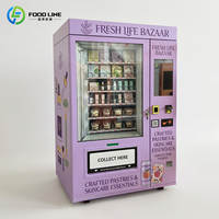 Distributeur automatique d'accessoires de maquillage en libre-service avec personnalisation de marque – Machine de vente de produits de beauté