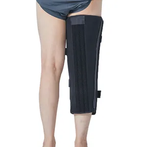 Best Price Full Leg Support Brace Aluminum Alloy Straight Knee 3-Panel Knee Immobilizer Splint And Postoperative Injury