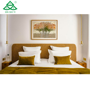 Lit Paris King Size Ensemble <span class=keywords><strong>de</strong></span> meubles <span class=keywords><strong>de</strong></span> chambre à coucher d'hôtel avec chaise <span class=keywords><strong>de</strong></span> bureau en bois Meuble TV Appartement Hôtel <span class=keywords><strong>de</strong></span> campagne - Product Image 2