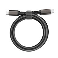Cable de Carga Rápida Xput USB 4.0 40Gbps 240W PD 3.1 Tipo-C a Tipo-C con Blindaje Trenzado y Garantía de 12 Meses para MacBook Pro M4 EGPU Hub