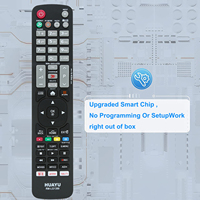 Control Remoto de TV HUAYU RM-LG1399 de Material ABS con Código Fijo para Smart TV 4K con Netflix y Prime Video