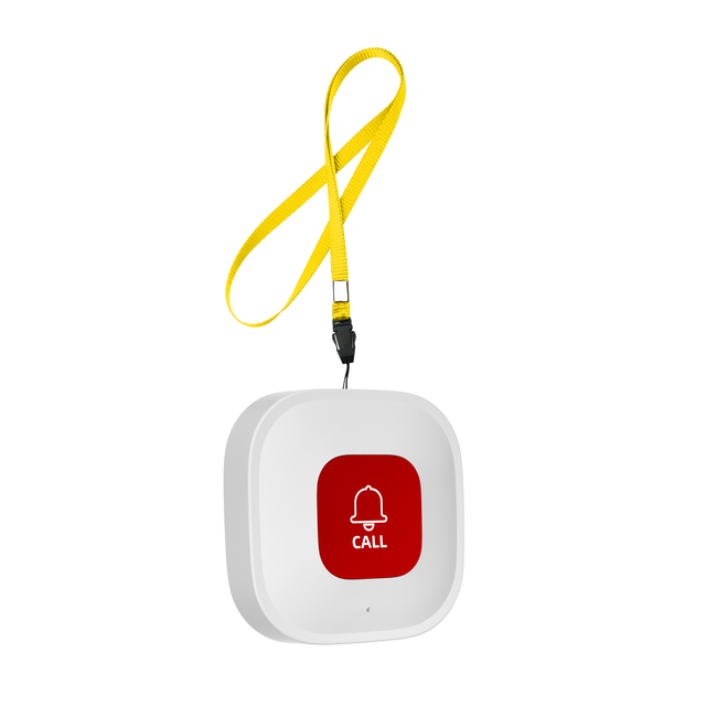 ANGUS Wireless Call Button for Home Emergency Call Alarm Host Elderly Caregiver Pager Doorbell Personal Alert SOS Pager Button