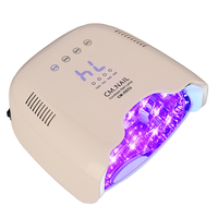 Nouvelle Lampe à Ongles LED Électrique Automatique 80W à Couverture Complète avec Séchage Rapide pour Gels Constructeurs 5-en-1, Idéale pour Usage Domestique ou en Salon