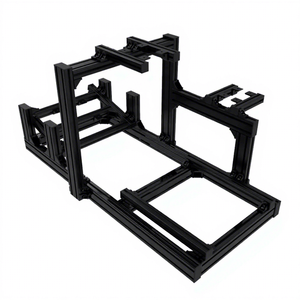 Cockpit de simulation de course en aluminium 4080, simulateur de conduite à force de poussée G, meilleur cadre de cockpit de course avec support en profilé aluminium - Product Image 1