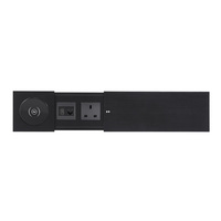 Multiprise de bureau encastrable de haute qualité avec 3 prises et port USB-C Type C