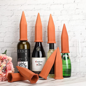 Pot de fleurs vintage en terre cuite rustique, artisanal, écologique, durable, sculpté à la main, pour plantes d'intérieur et d'extérieur - Product Image 5