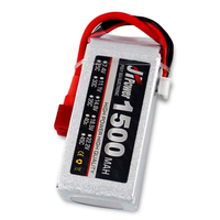 Batterie Lipo 3S 11.1V 1500mAh 25C, batterie au lithium polymère pour voiture RC, bateau, mini avion à aile fixe, hélicoptère, CE UN38.3 RoHS